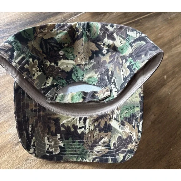 Dairy Boy River Camo Trucker Hat with Pink Logo Dairy Boy River Camo Trucker Hat - Orange - Shop main image 2
